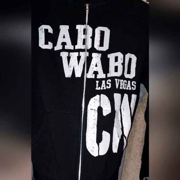 Cabo Wabo Las Vegas Hoodie Sweatshirt, zip-up XS - Picture 1 of 4
